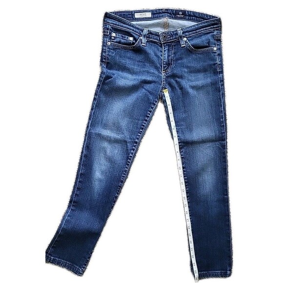 Adriano Goldschmied Womens Cotton Straight Leg Denim Jeans Blue Size EUR 26R - Picture 11 of 14